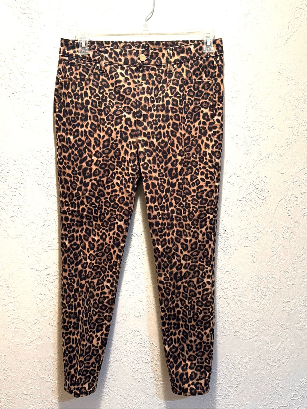 Leopard Print Skinny Ankle Pant by White House Black Market